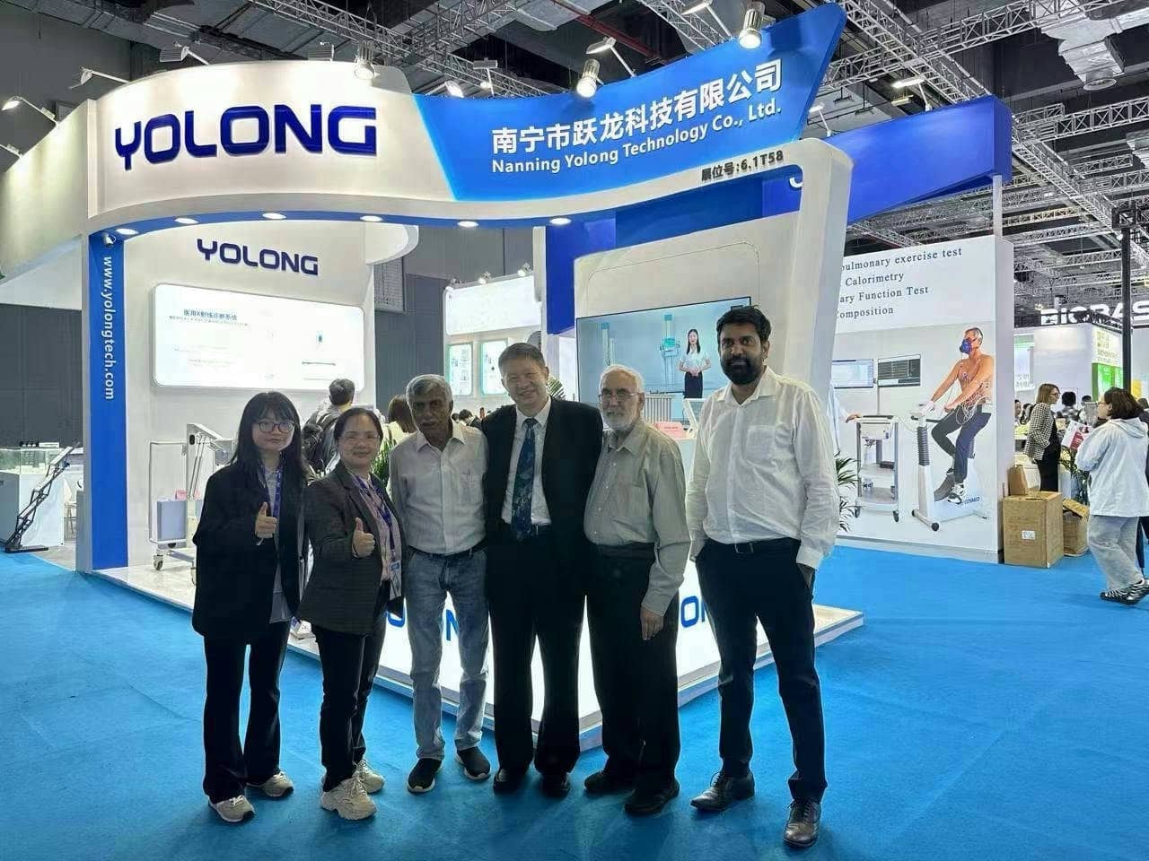 YOLONG brilla en CMEF Shanghái con soluciones de imágenes médicas de vanguardia